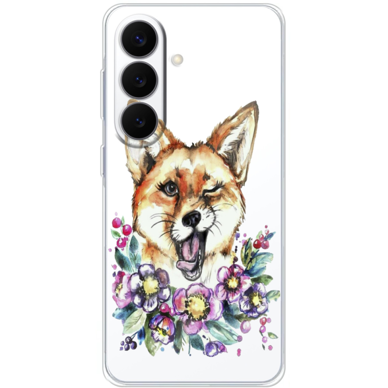 Прозорий чохол BoxFace Samsung Galaxy S26 Plus (S947) Winking Fox