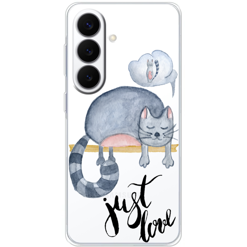 Прозорий чохол BoxFace Samsung Galaxy S26 Plus (S947) Just Love