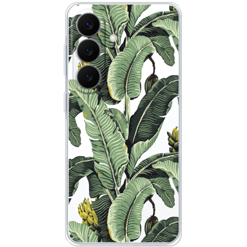 Прозорий чохол BoxFace Samsung Galaxy S26 Plus (S947) Banana Leaves