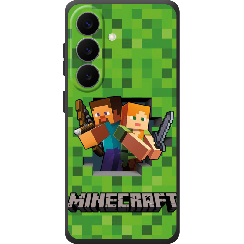 Чохол BoxFace Samsung Galaxy S26 Plus (S947) Майнкрафт Стів і Алекс