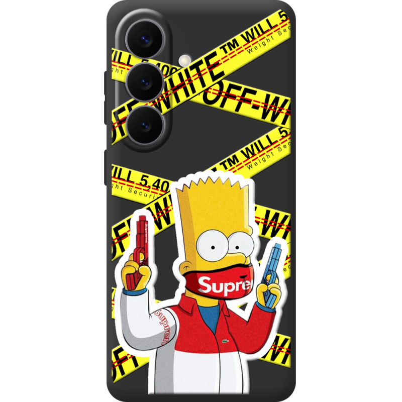 Черный чехол BoxFace Samsung Galaxy S26 Plus (S947) White Bart