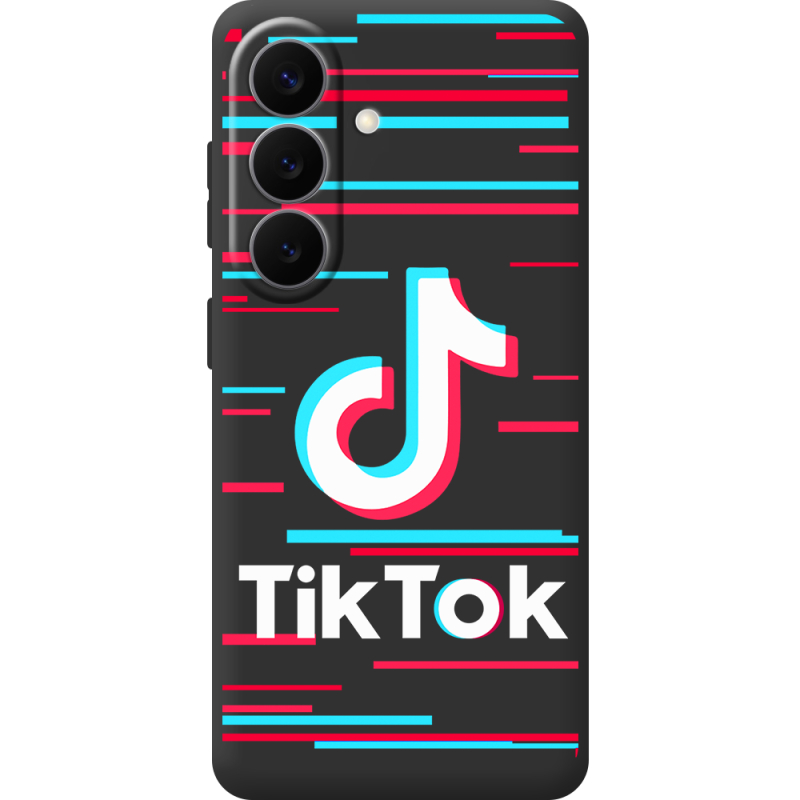 Черный чехол BoxFace Samsung Galaxy S26 Plus (S947) Tik Tok