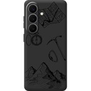 Черный чехол BoxFace Samsung Galaxy S26 Plus (S947) Mountains