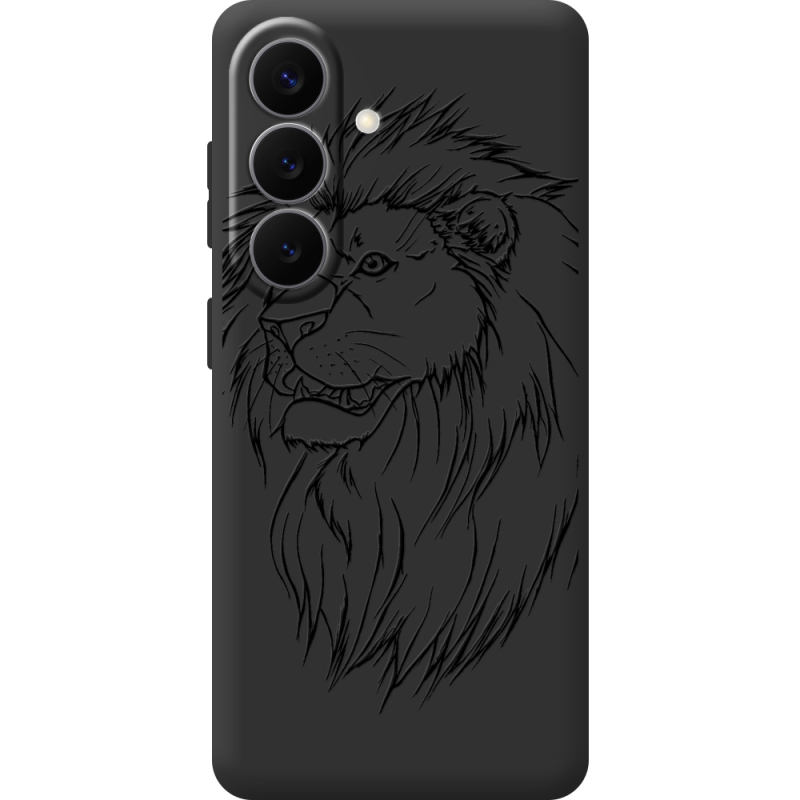 Черный чехол BoxFace Samsung Galaxy S26 Plus (S947) Lion