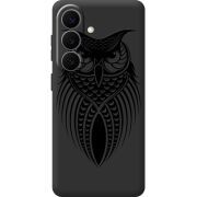 Черный чехол BoxFace Samsung Galaxy S26 Plus (S947) Owl