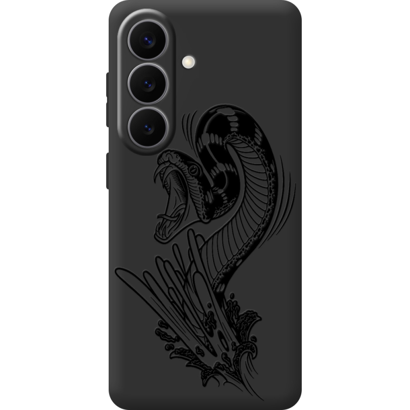 Черный чехол BoxFace Samsung Galaxy S26 Plus (S947) Snake