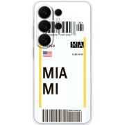 Прозорий чохол BoxFace Samsung Galaxy S26 Ultra (S948) Ticket Miami