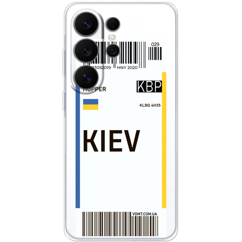 Прозорий чохол BoxFace Samsung Galaxy S26 Ultra (S948) Ticket Kiev