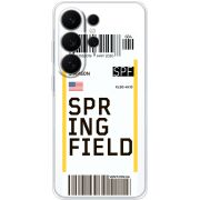 Прозорий чохол BoxFace Samsung Galaxy S26 Ultra (S948) Ticket Springfield