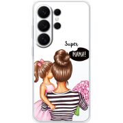 Прозорий чохол BoxFace Samsung Galaxy S26 Ultra (S948) Super Mama and Daughter