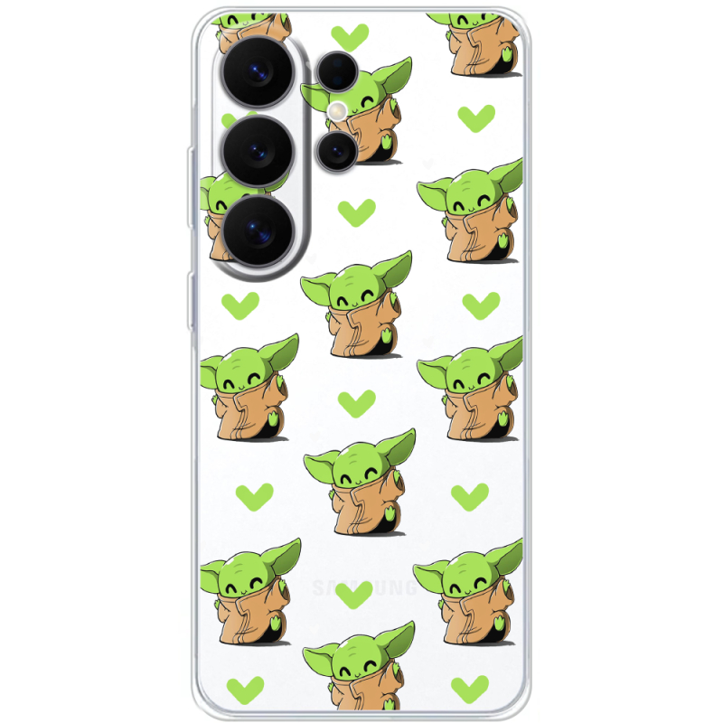Прозорий чохол BoxFace Samsung Galaxy S26 Ultra (S948) Pattern Baby Yoda