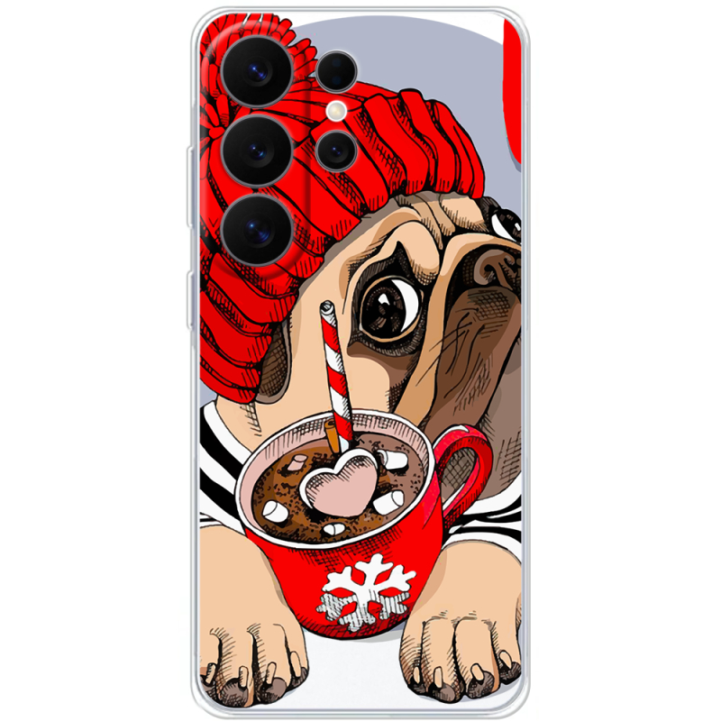 Прозорий чохол BoxFace Samsung Galaxy S26 Ultra (S948) Winter Puggy