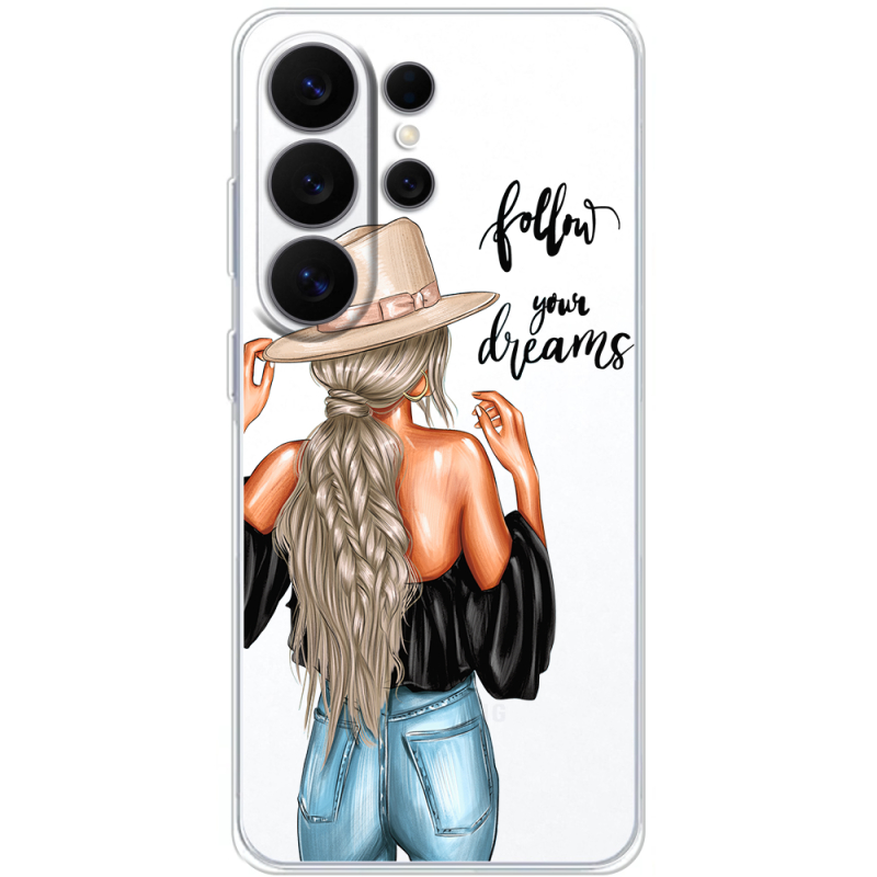 Прозорий чохол BoxFace Samsung Galaxy S26 Ultra (S948) Follow Your Dreams