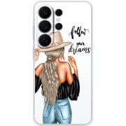 Прозорий чохол BoxFace Samsung Galaxy S26 Ultra (S948) Follow Your Dreams