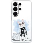 Прозорий чохол BoxFace Samsung Galaxy S26 Ultra (S948) Cat Style