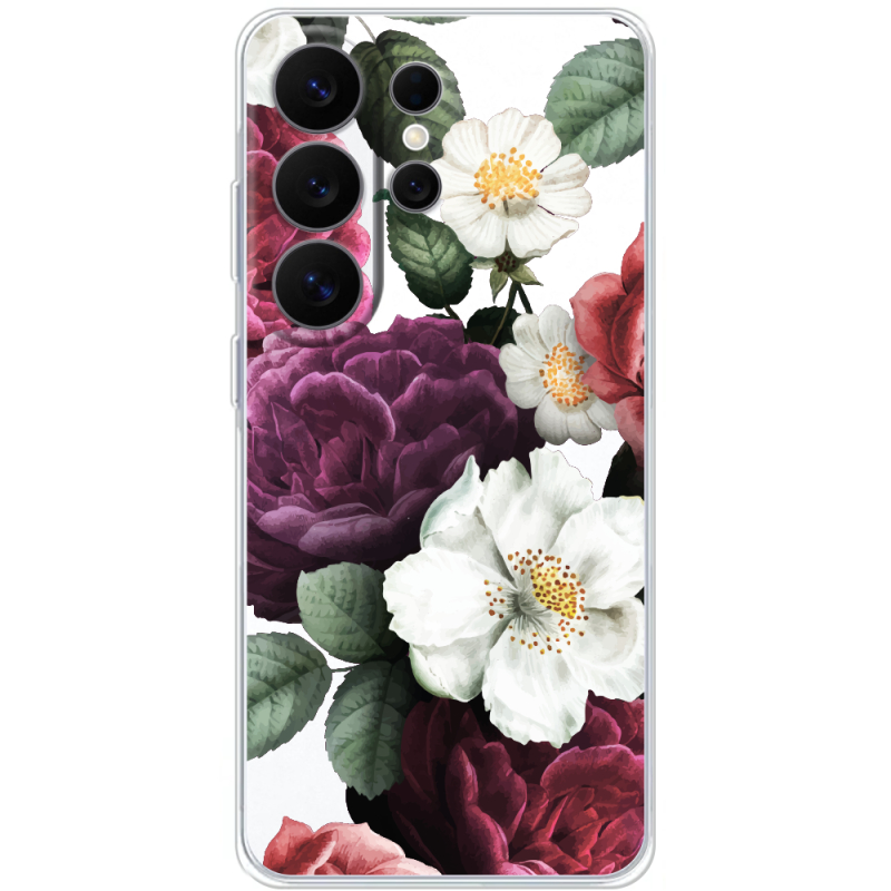 Прозорий чохол BoxFace Samsung Galaxy S26 Ultra (S948) Floral Dark Dreams