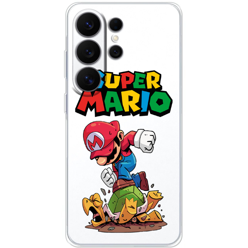 Прозорий чохол BoxFace Samsung Galaxy S26 Ultra (S948) Super Mario