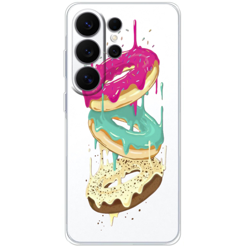 Прозорий чохол BoxFace Samsung Galaxy S26 Ultra (S948) Donuts