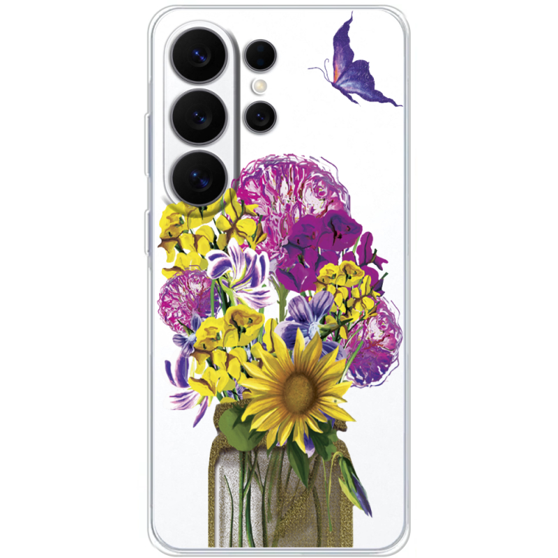 Прозорий чохол BoxFace Samsung Galaxy S26 Ultra (S948) My Bouquet