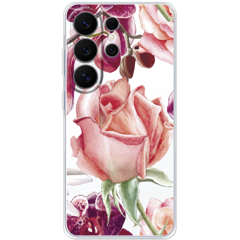 Прозорий чохол BoxFace Samsung Galaxy S26 Ultra (S948) Rose