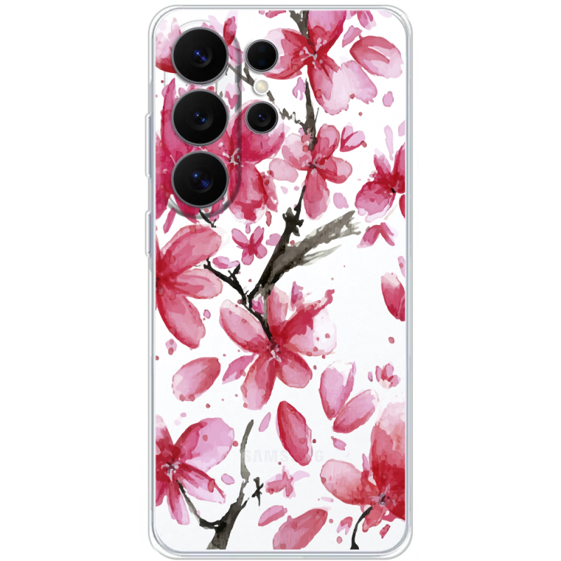Прозорий чохол BoxFace Samsung Galaxy S26 Ultra (S948) Pink Magnolia