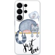 Прозорий чохол BoxFace Samsung Galaxy S26 Ultra (S948) Just Love