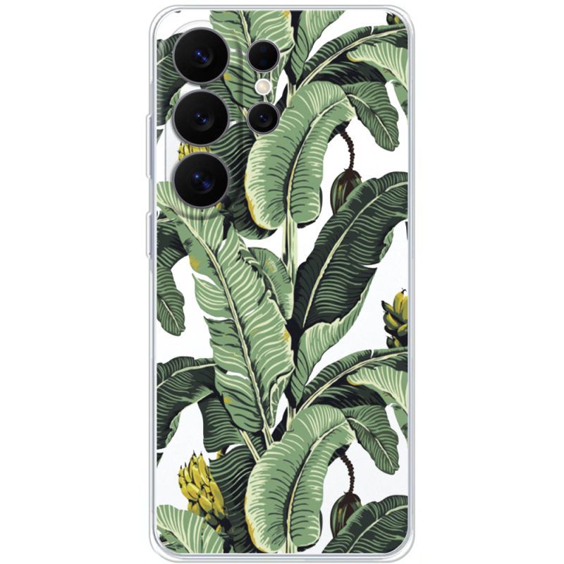 Прозорий чохол BoxFace Samsung Galaxy S26 Ultra (S948) Banana Leaves
