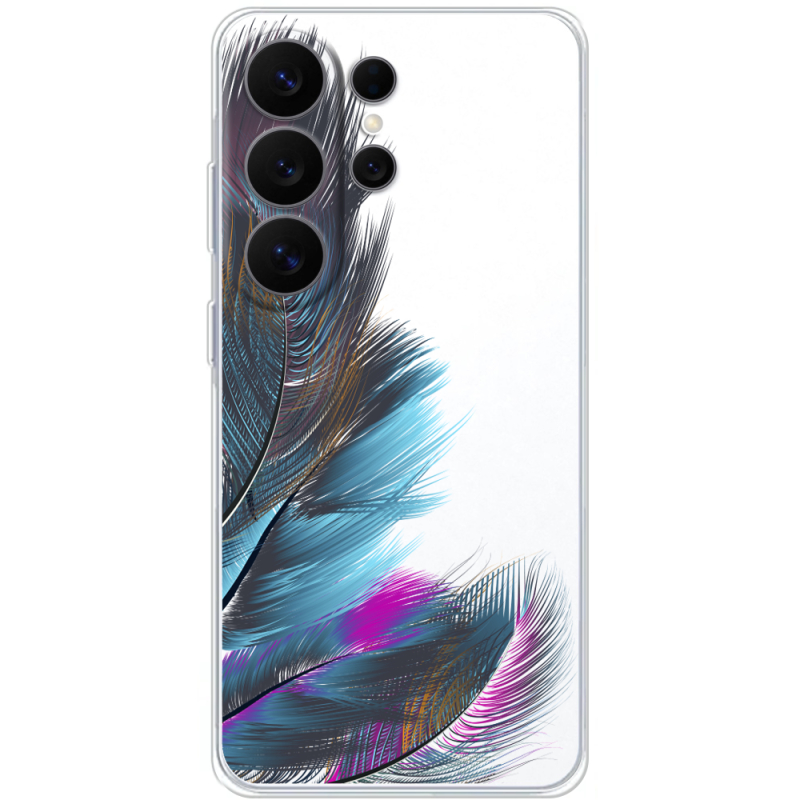 Прозорий чохол BoxFace Samsung Galaxy S26 Ultra (S948) Feathers