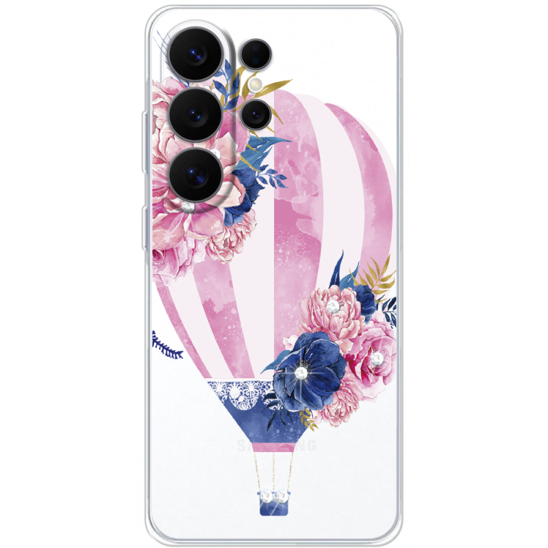 Чохол зі стразами Samsung Galaxy S26 Ultra (S948) Pink Air Baloon
