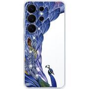 Чохол зі стразами Samsung Galaxy S26 Ultra (S948) Peafowl