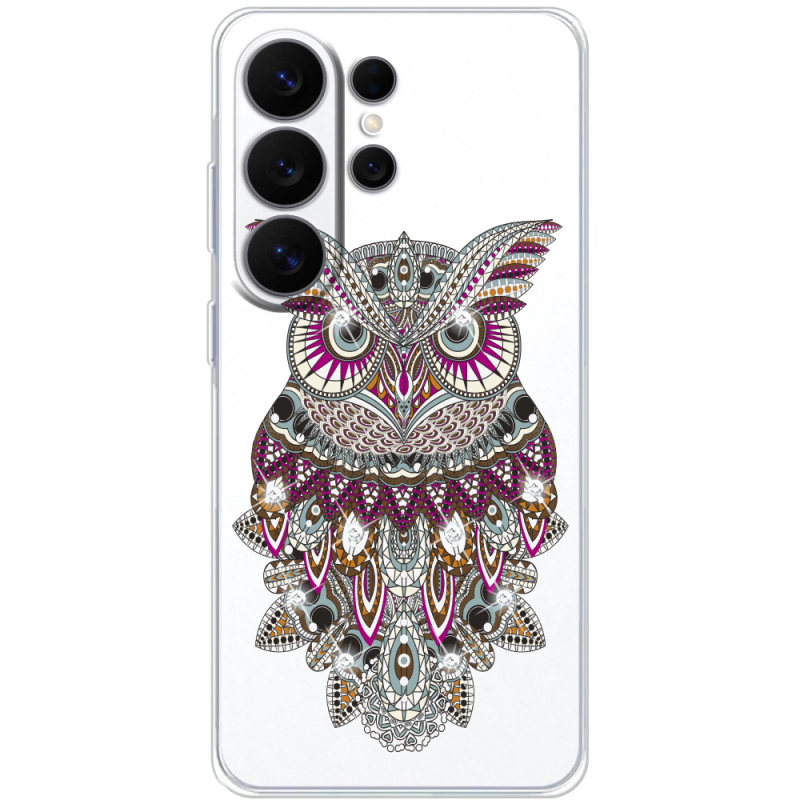 Чохол зі стразами Samsung Galaxy S26 Ultra (S948) Owl