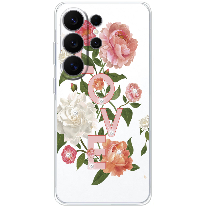 Чохол зі стразами Samsung Galaxy S26 Ultra (S948) Love