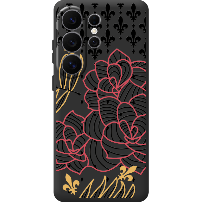 Чорний чохол BoxFace Samsung Galaxy S26 Ultra (S948) FranceFlowers