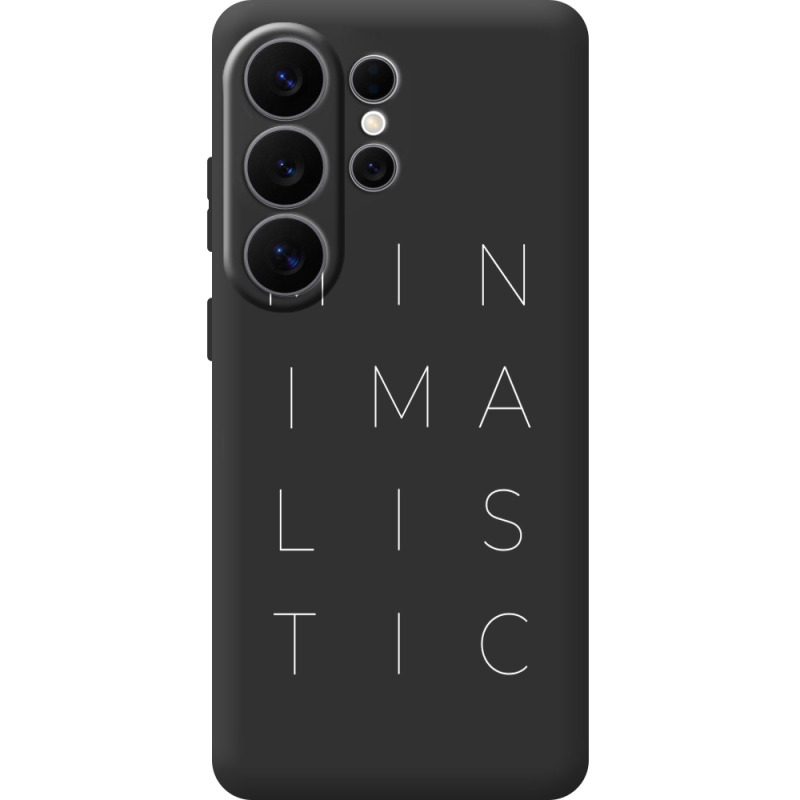 Чорний чохол BoxFace Samsung Galaxy S26 Ultra (S948) Minimalistic