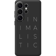 Чорний чохол BoxFace Samsung Galaxy S26 Ultra (S948) Minimalistic