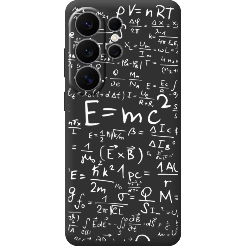 Чорний чохол BoxFace Samsung Galaxy S26 Ultra (S948) E=mc2