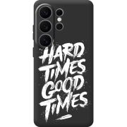 Чорний чохол BoxFace Samsung Galaxy S26 Ultra (S948) Hard Times Good Times