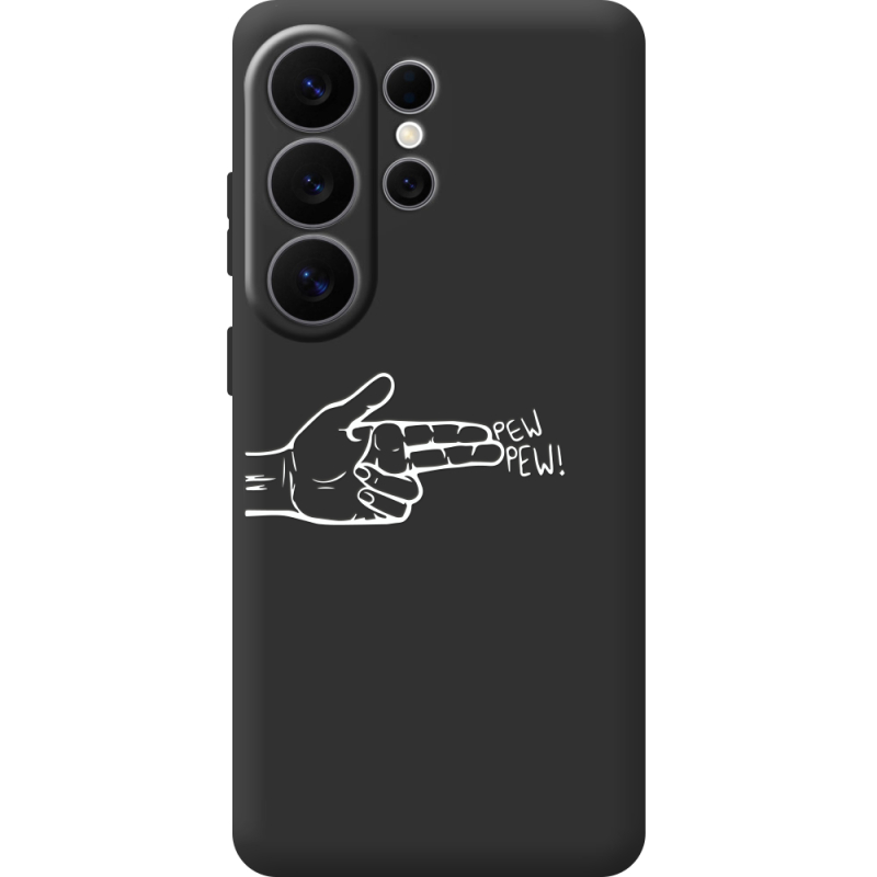 Чорний чохол BoxFace Samsung Galaxy S26 Ultra (S948) Pew Pew