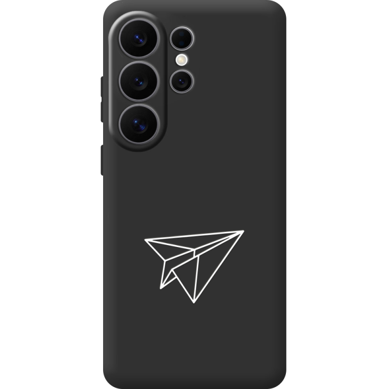 Чорний чохол BoxFace Samsung Galaxy S26 Ultra (S948) Paper Plane
