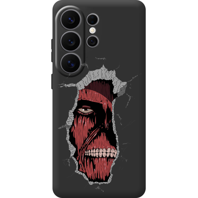 Чорний чохол BoxFace Samsung Galaxy S26 Ultra (S948) Нападение на Титана