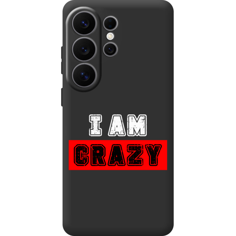 Чорний чохол BoxFace Samsung Galaxy S26 Ultra (S948) I'm Crazy