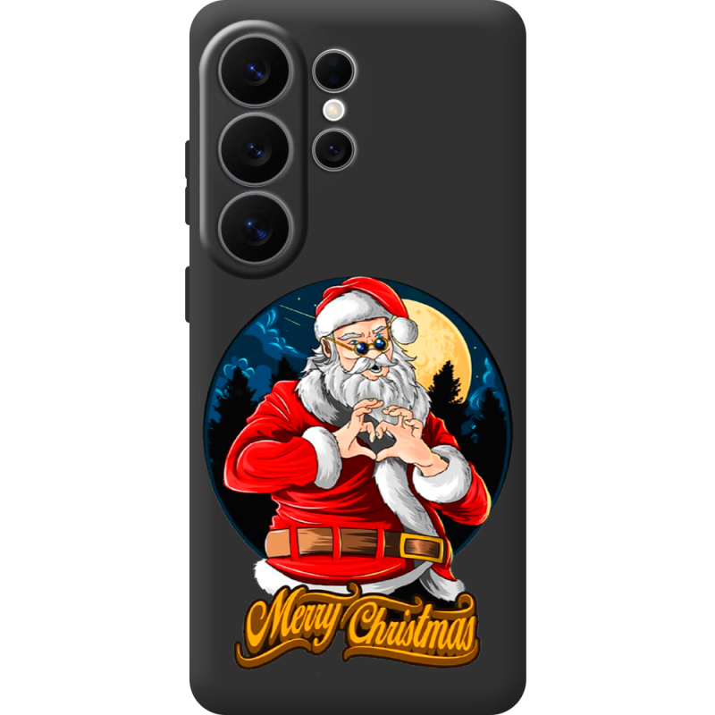 Чорний чохол BoxFace Samsung Galaxy S26 Ultra (S948) Cool Santa