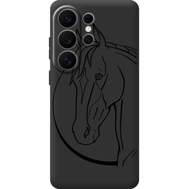 Чорний чохол BoxFace Samsung Galaxy S26 Ultra (S948) Horse