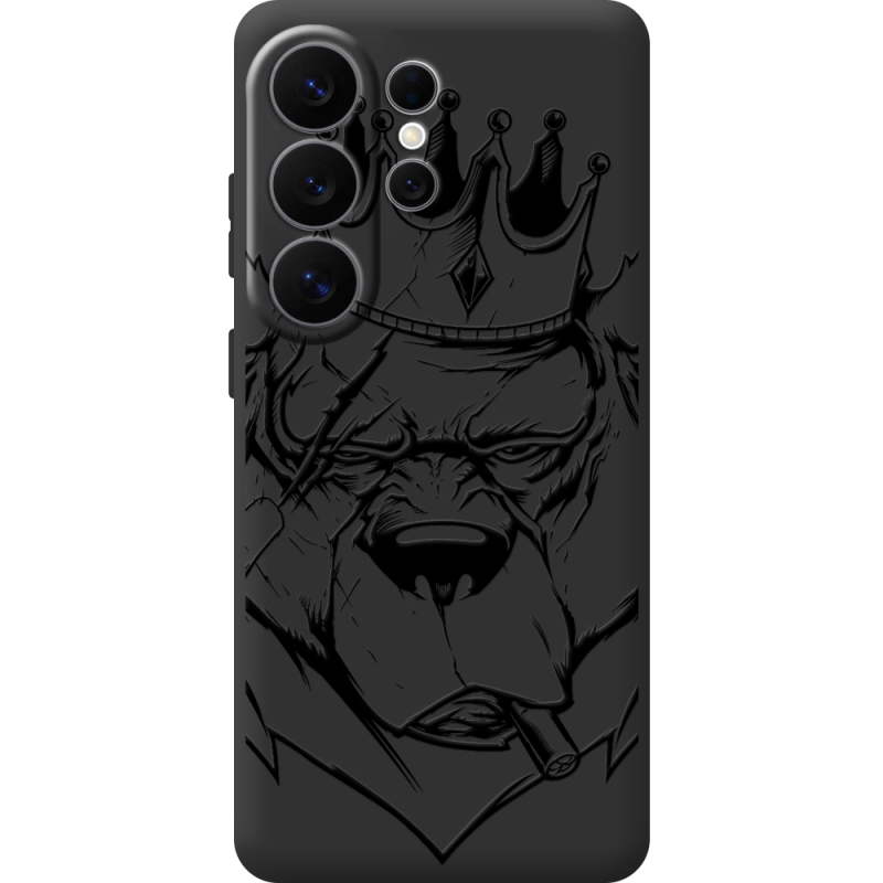Чорний чохол BoxFace Samsung Galaxy S26 Ultra (S948) Bear King
