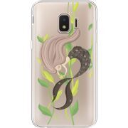 Прозрачный чехол Uprint Samsung J260 Galaxy J2 Core Cute Mermaid