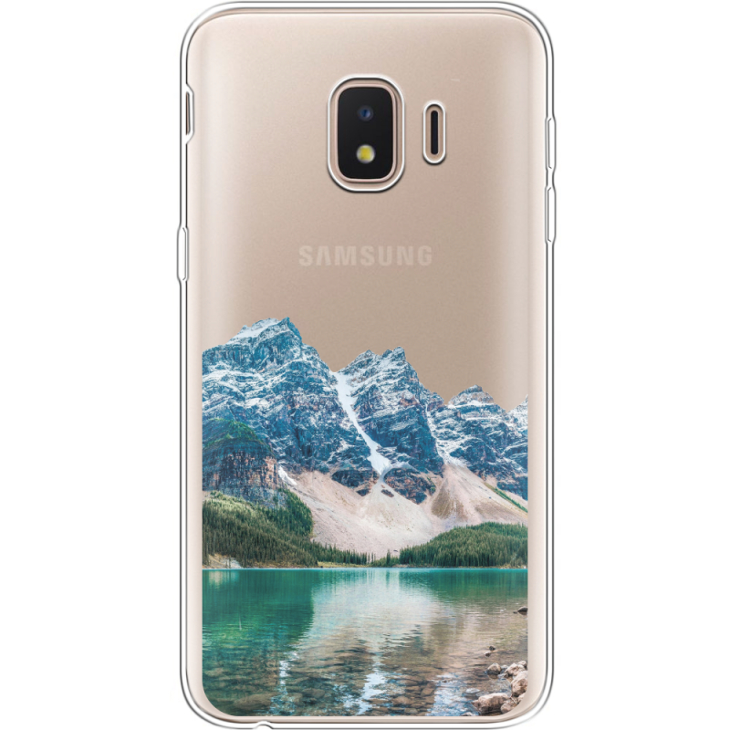 Прозрачный чехол Uprint Samsung J260 Galaxy J2 Core Blue Mountain