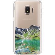 Прозрачный чехол Uprint Samsung J260 Galaxy J2 Core Green Mountain