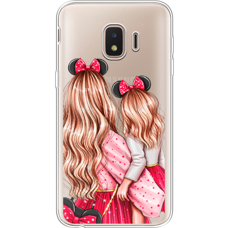 Прозрачный чехол Uprint Samsung J260 Galaxy J2 Core Mouse Girls