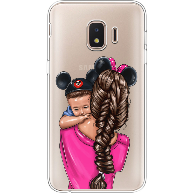 Прозрачный чехол Uprint Samsung J260 Galaxy J2 Core Mouse Mommy