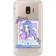 Прозрачный чехол Uprint Samsung J260 Galaxy J2 Core The Sakuras Will Cry For You